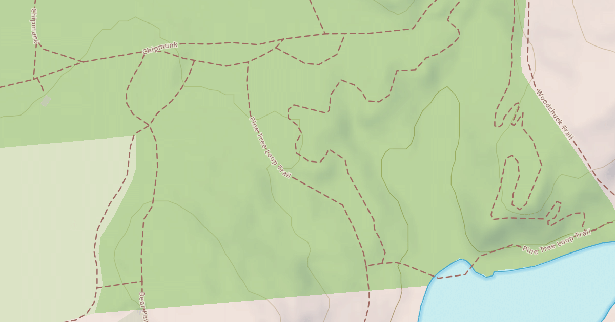 Map preview of Pine Tree Loop