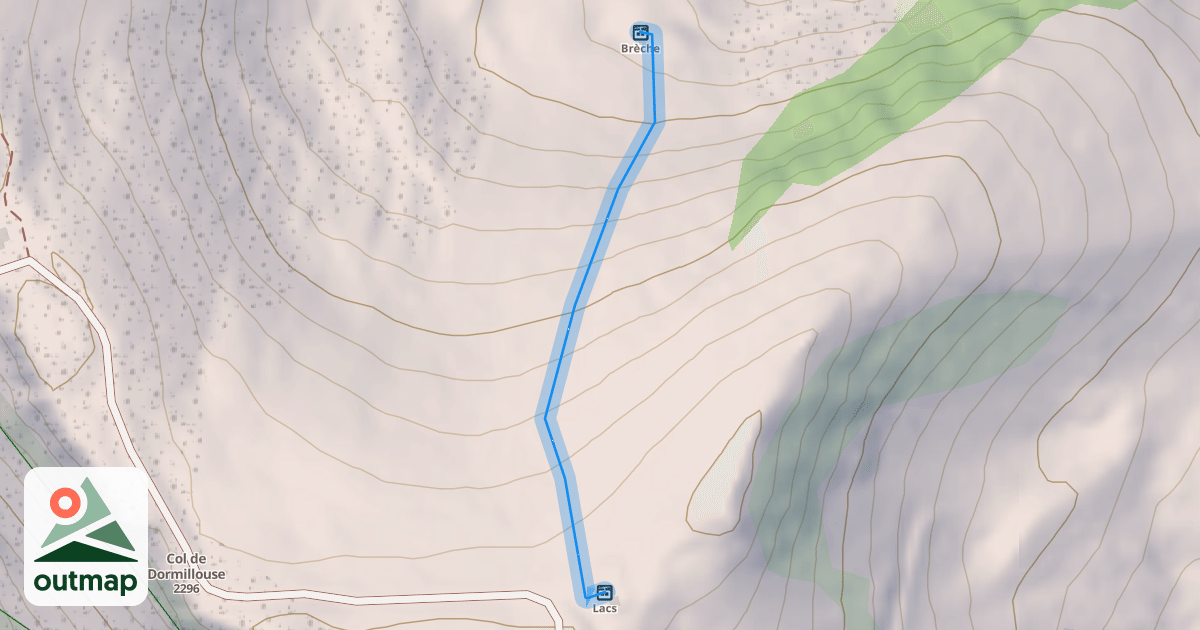 Map of Rhododendrons