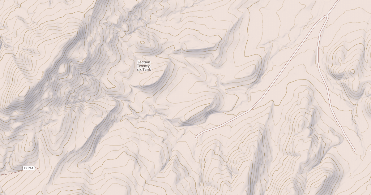 Map preview of USFS Motor Vehicle Use Map Roads {9C8B9D2E-E9A1-4DE6-AADB-64BB9FADACCE}