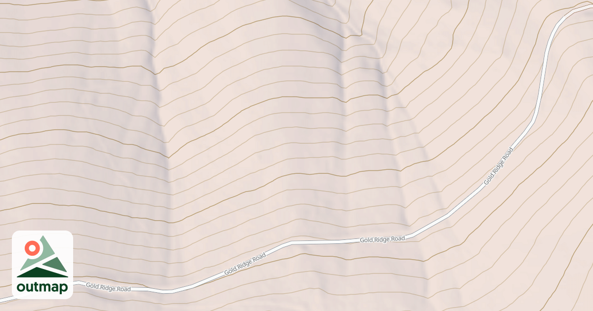 Map of GOLD RIDGE