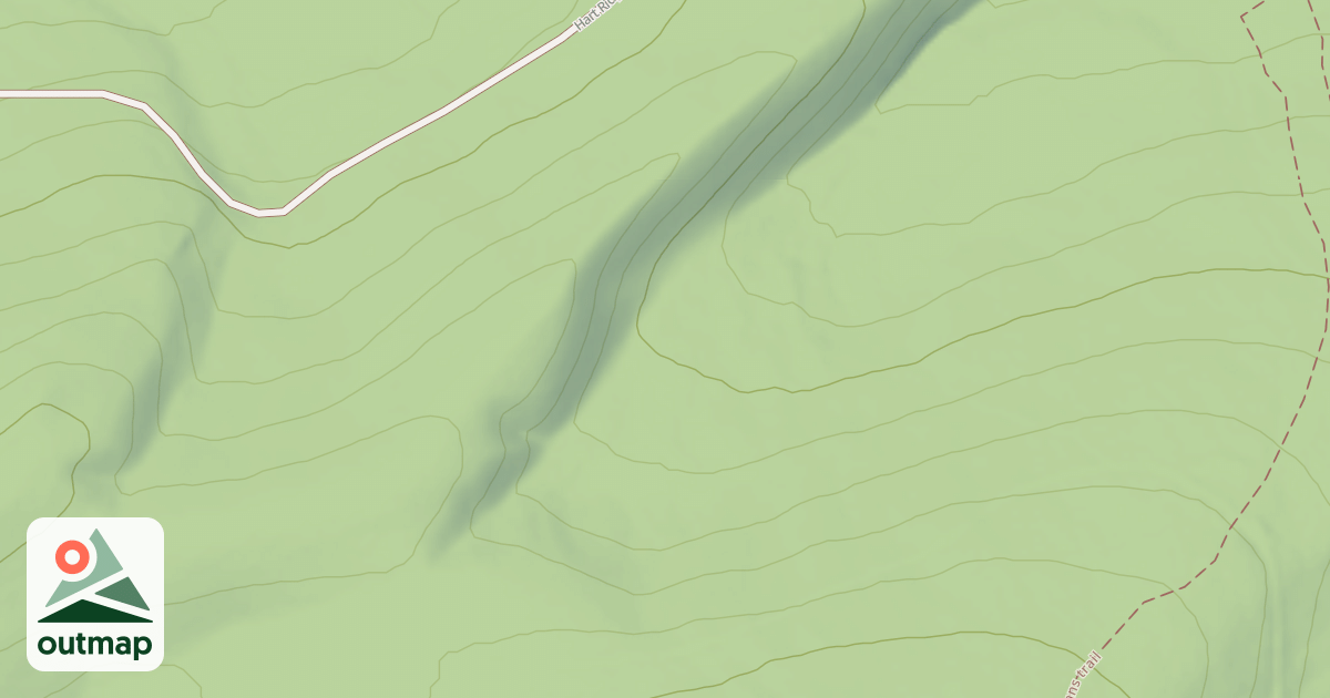 Map of Fowlers Hollow Trails