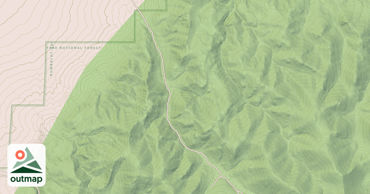 Map of PETERSON CREEK