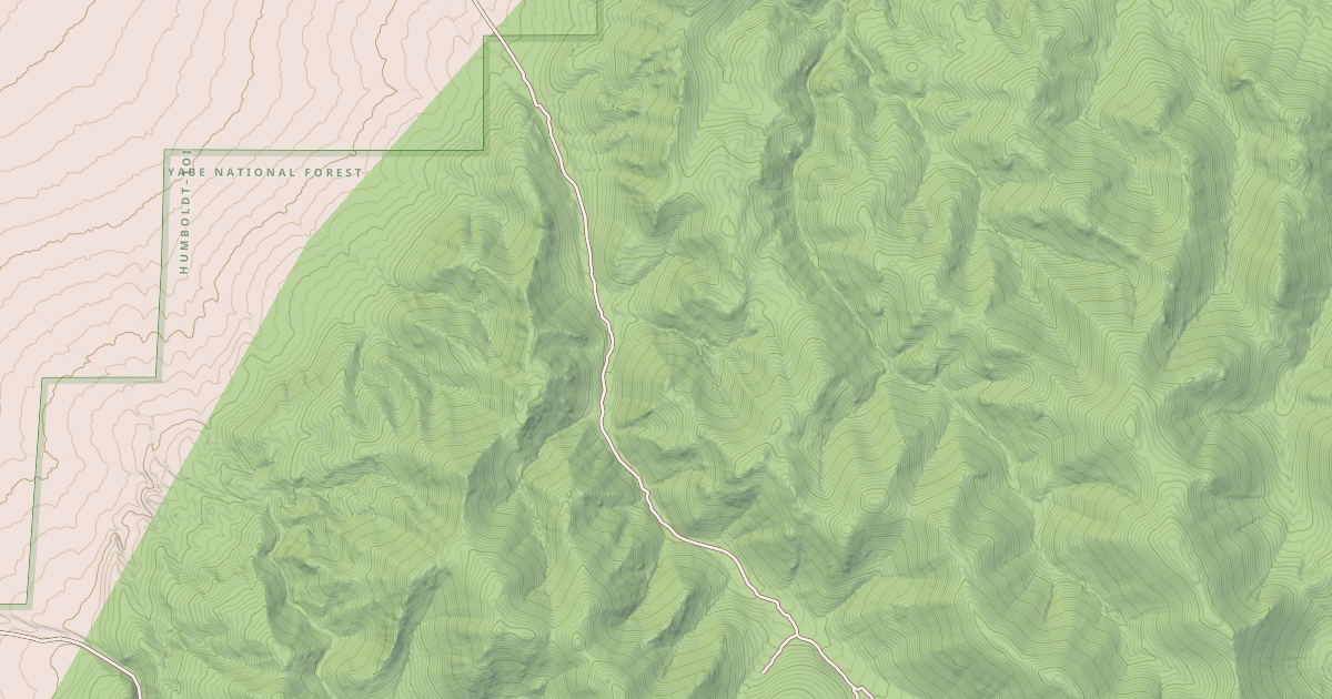 Map preview of PETERSON CREEK