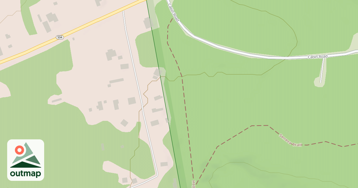 Map of Black Moshannon State Park Trails