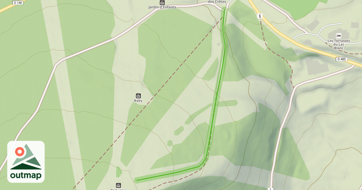 Map of Sapinette