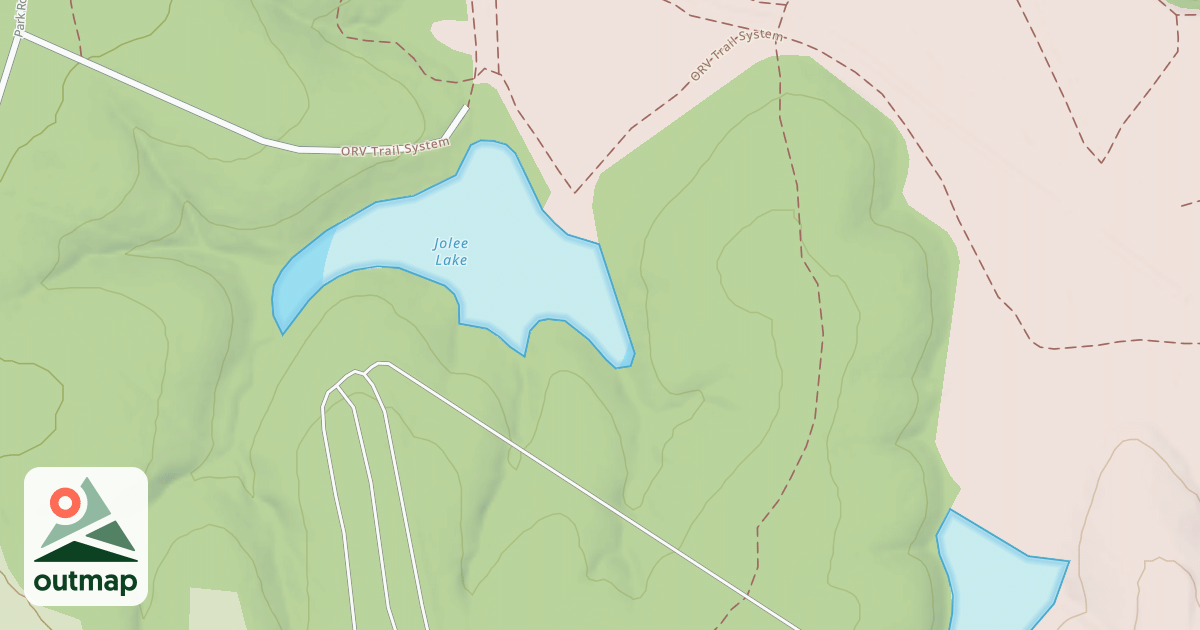 Map of Orv Trail System