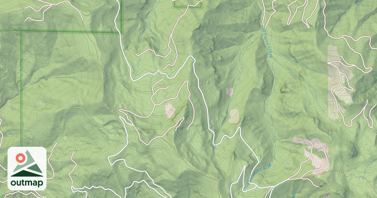 Map of DIVIDE RIDGE