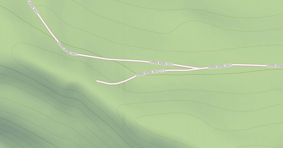 Map preview of USFS National Forest System Roads {3E3E9A07-9A39-4746-AFF5-E9B161B9996F}