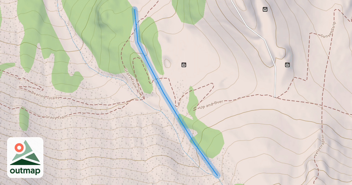 Map of Gremlin's Gulch