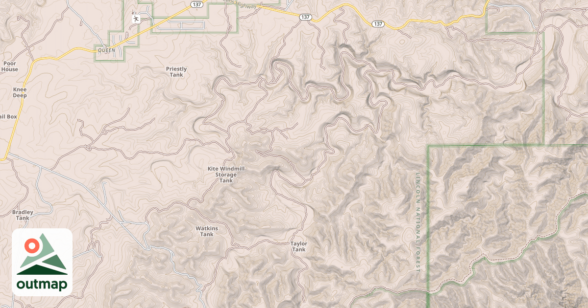 Map of TAYLOR