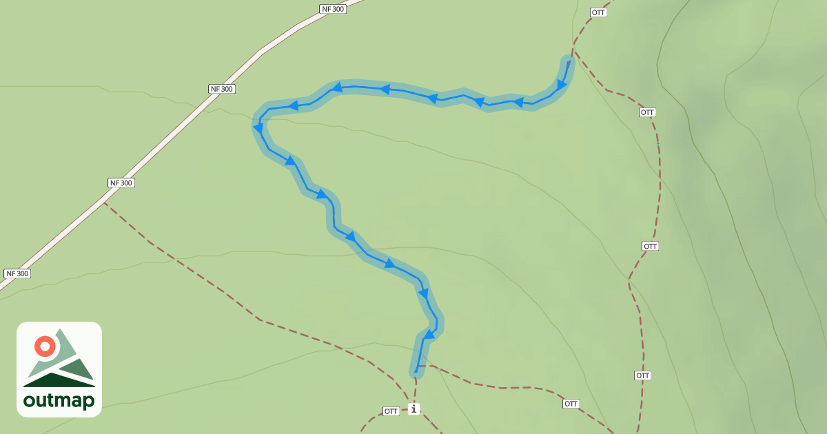 Map of Tiddly Winks (Upper) UHO