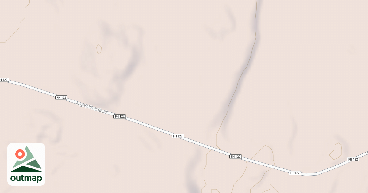 Map of LANGLEY SPUR N
