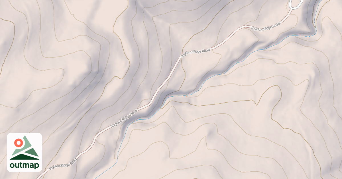 Map of INGRAM RIDGE
