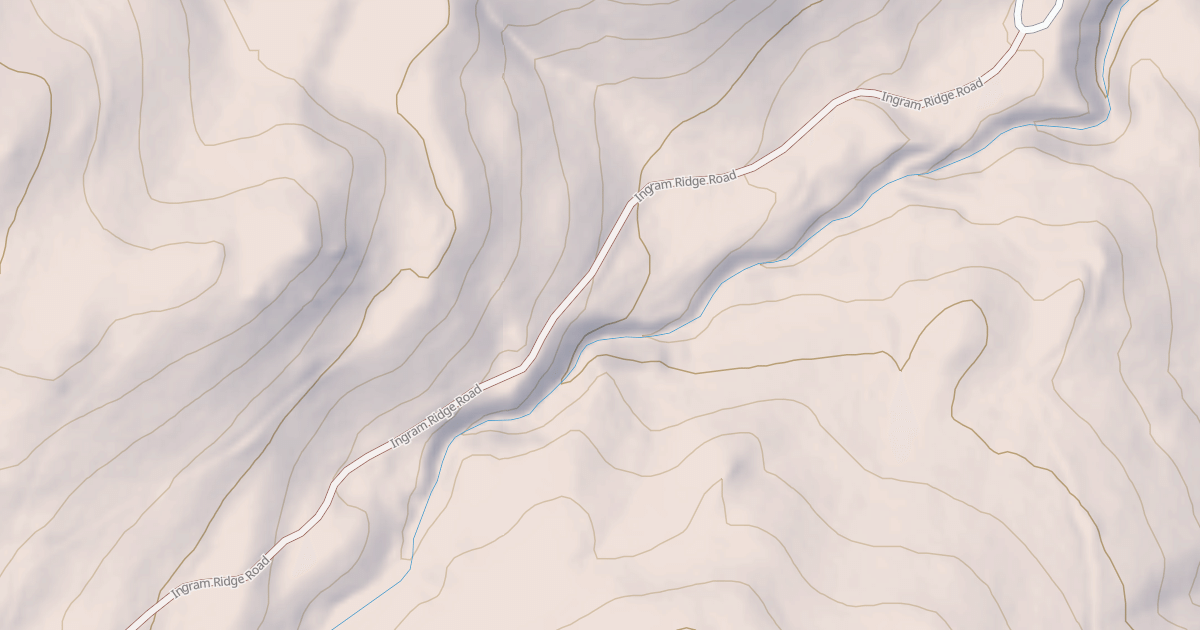 Map preview of INGRAM RIDGE
