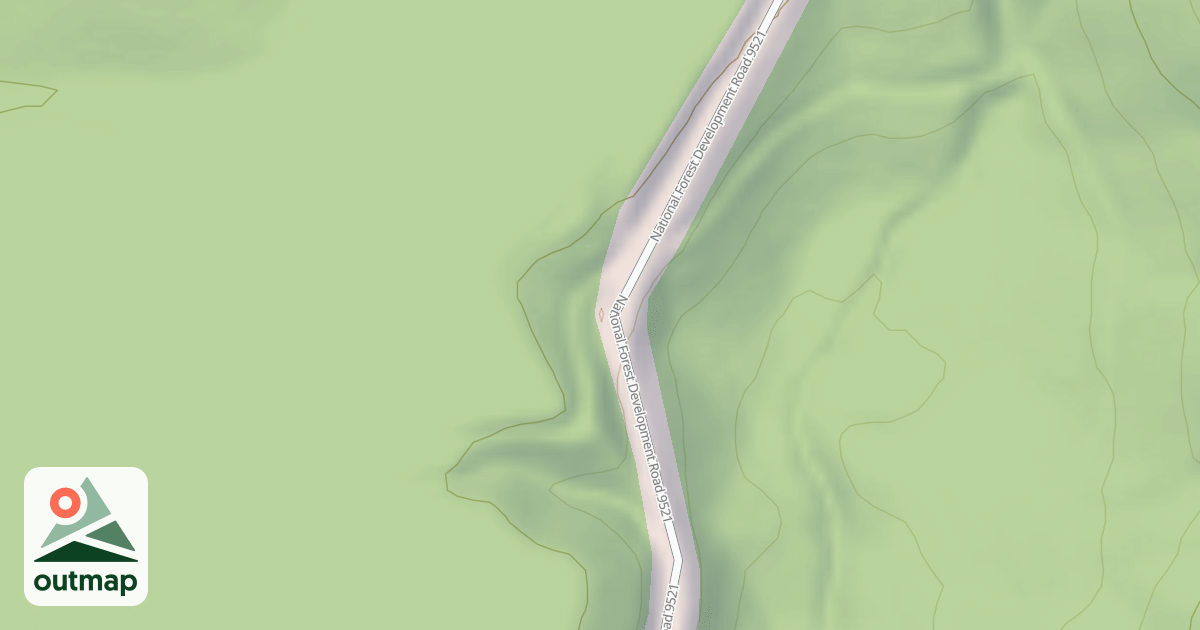 Map of USFS Motor Vehicle Use Map Roads {5EFA4939-339F-4834-B40E-0D79D956B0EB}