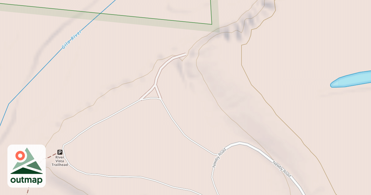 Map of 4233 E
