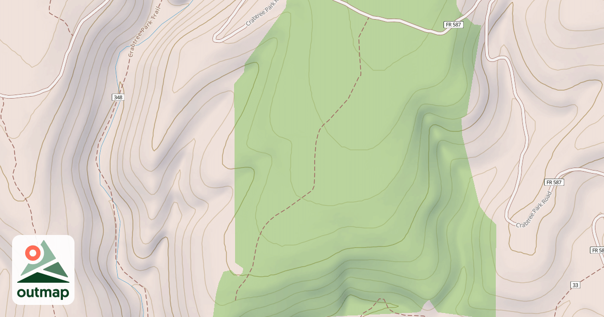 Map of USFS National Forest System Roads {0AF44BA4-C0CF-429E-A7EB-150418392C90}