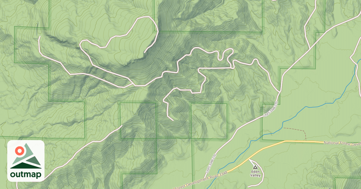 Map of TABLE ROCK