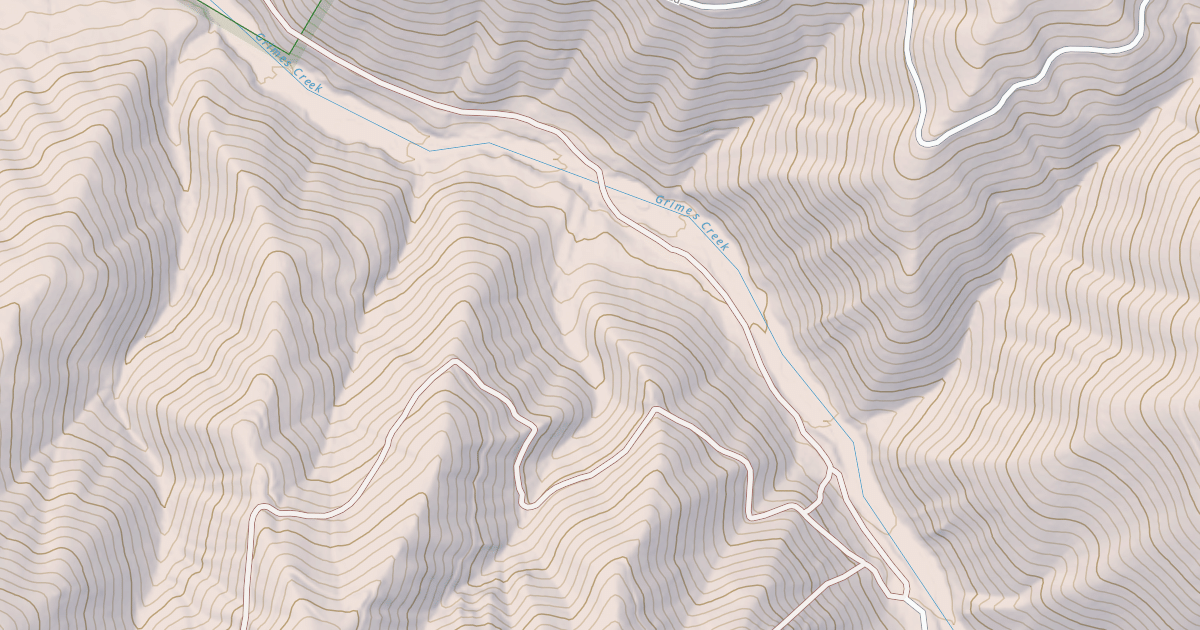 Map preview of COPPER CREEK
