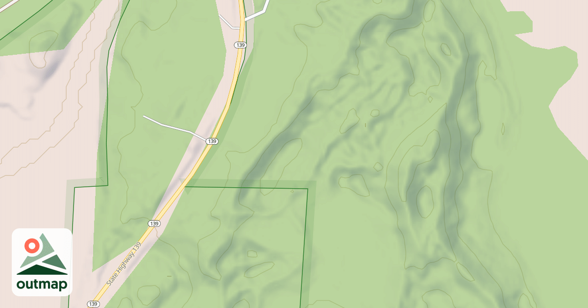 Map of FR 2133D