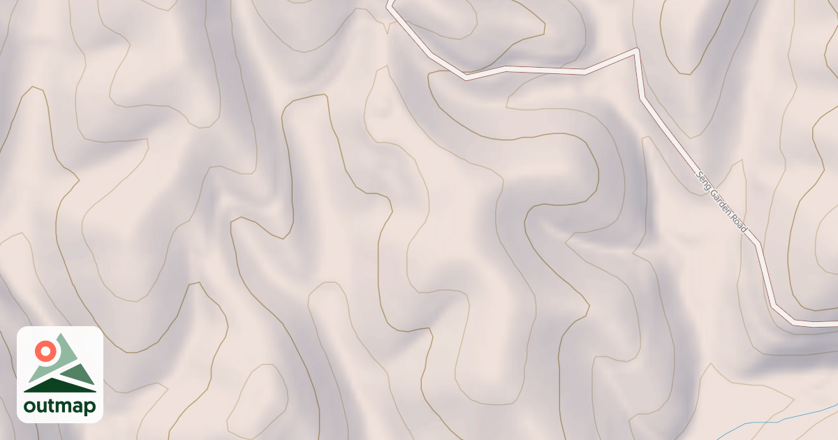 Map of OLD MILLER RIDGE