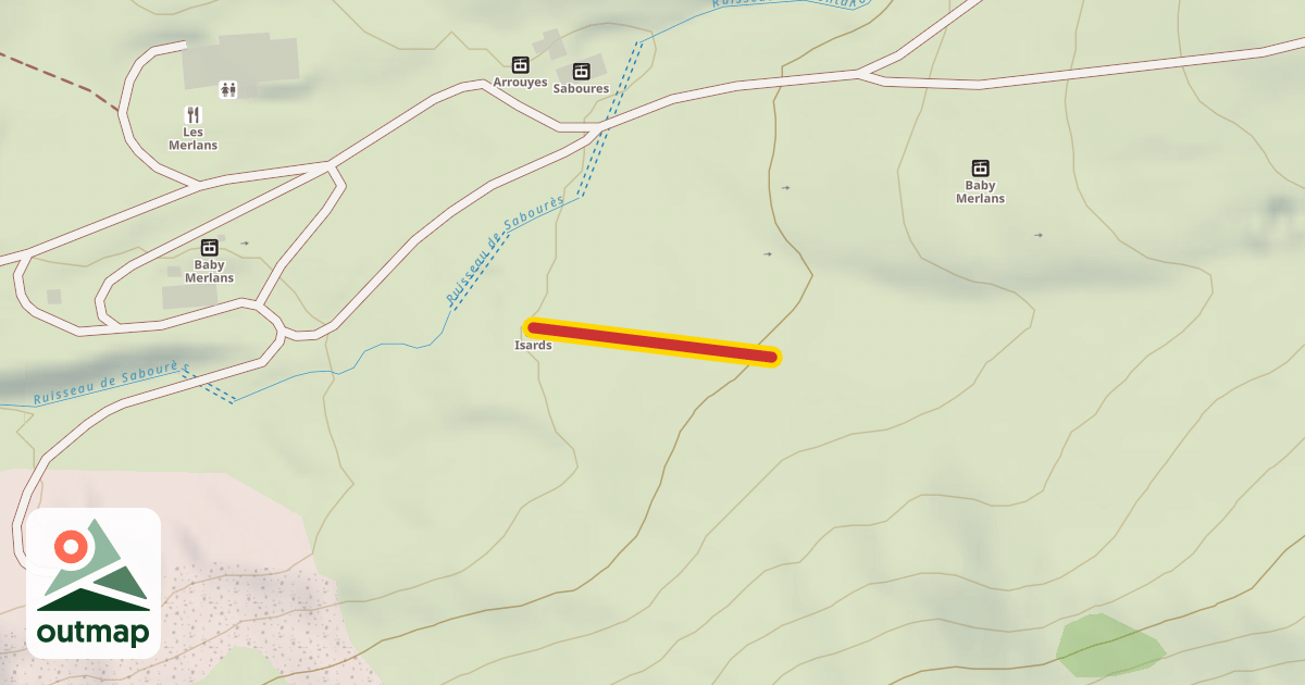 Map of Isards