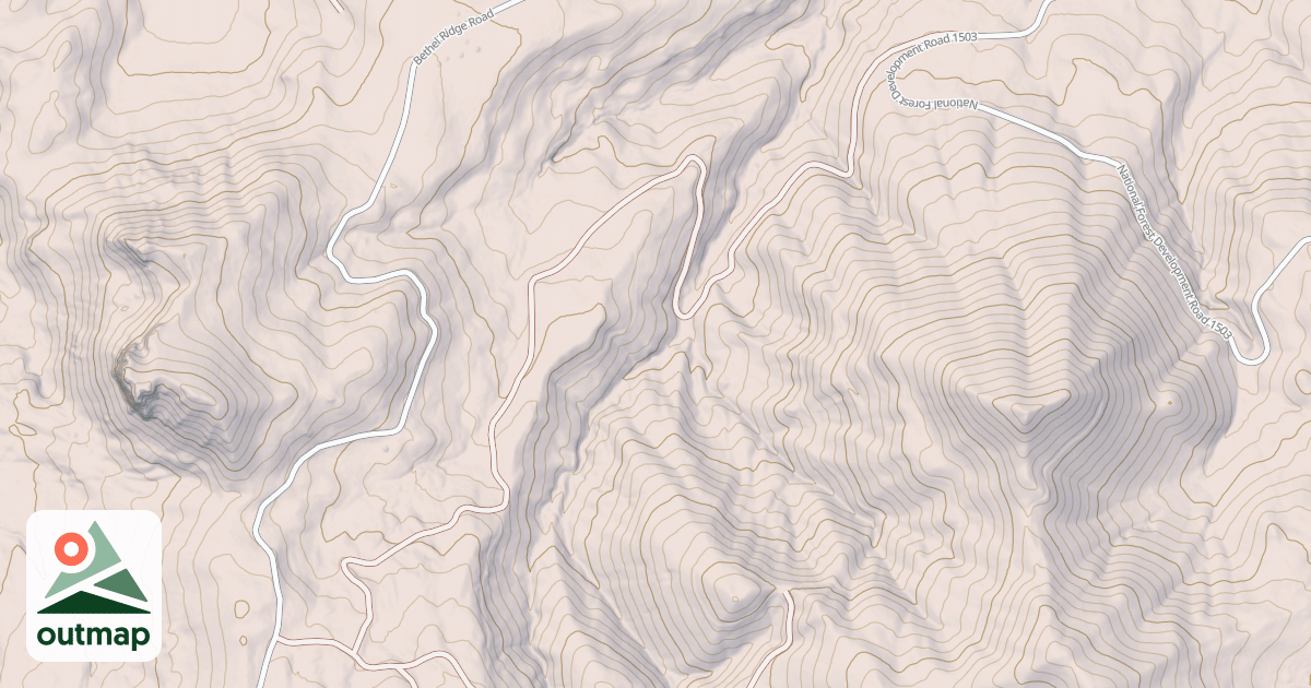 Map of UPPER CANYON