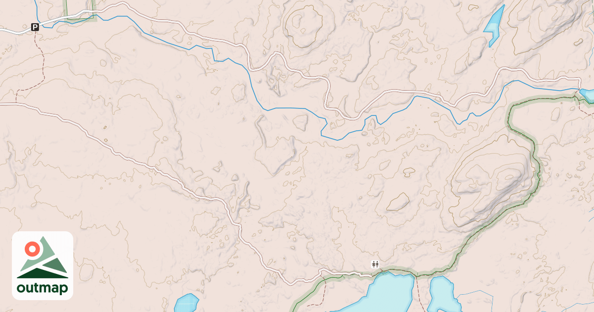 Map of Pine Lake Trail