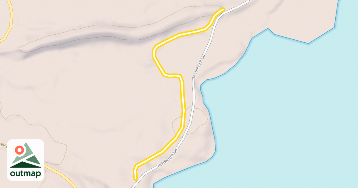 Map of Rolling Pin Trail