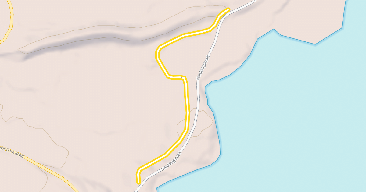 Map preview of Rolling Pin Trail