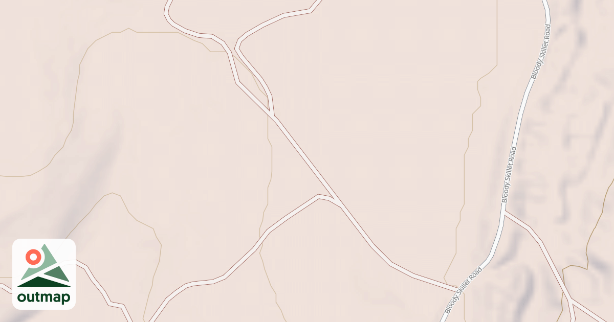 Map of Bloody Skillet ATV Trail
