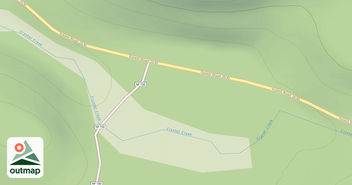 Map of USFS National Forest System Roads {1DCEFE51-E80E-407B-887B-27A70A46130E}