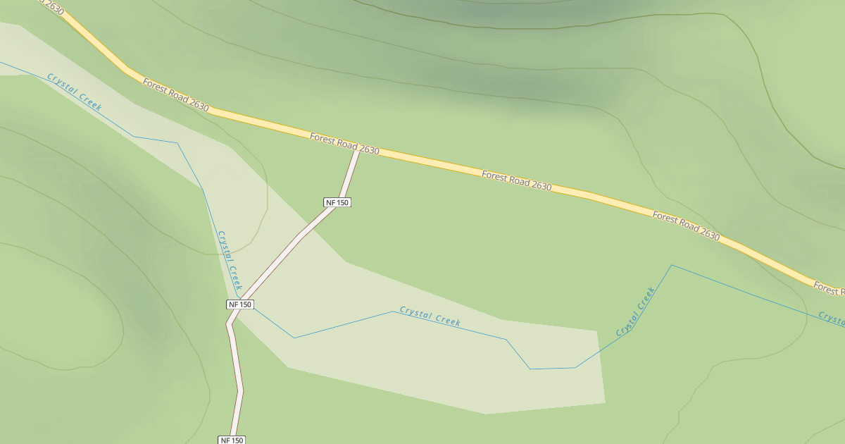 Map preview of USFS National Forest System Roads {1DCEFE51-E80E-407B-887B-27A70A46130E}