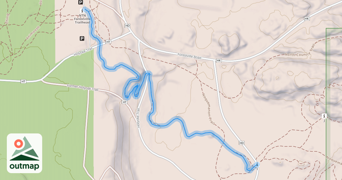 Map of Ramblin' Man