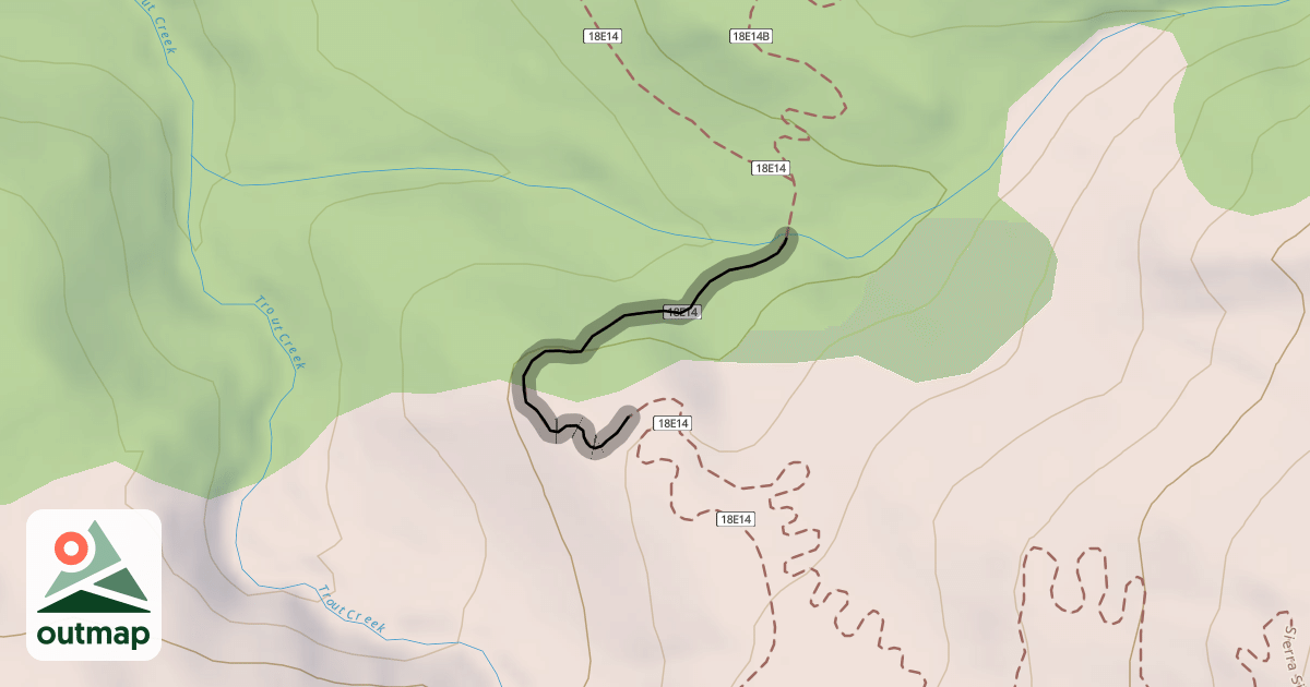 Map of Corral Trail