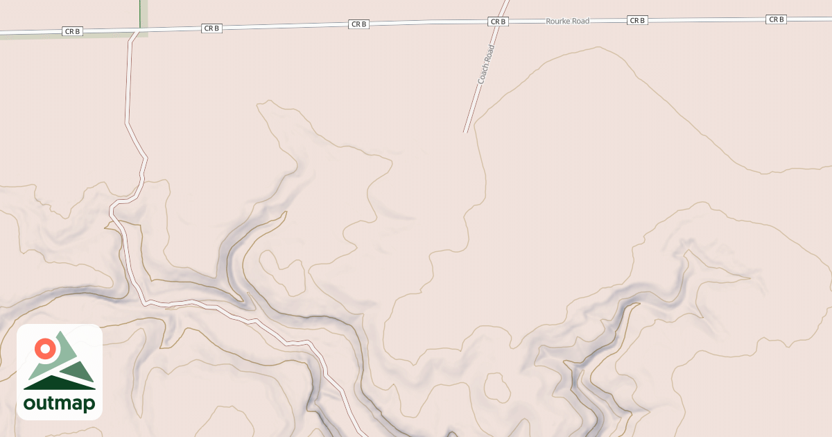 Map of EAST MINNIE CANYON