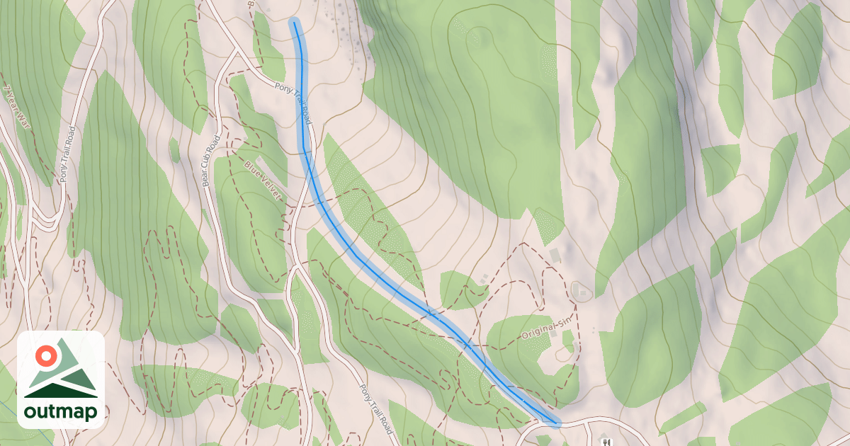 Map of Orange Peel