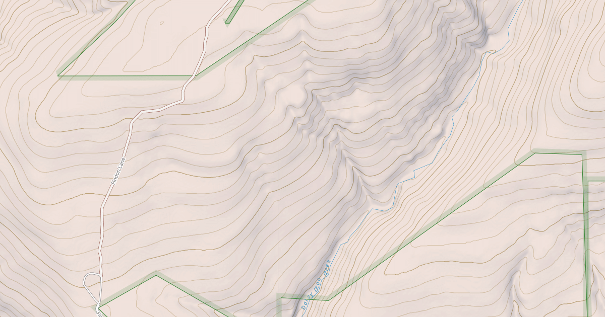 Map preview of Daisy Canyon