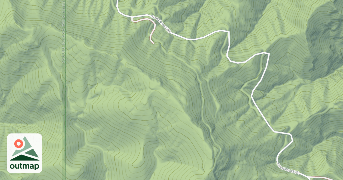 Map of BARKLOW RIDGE
