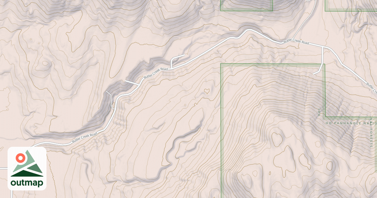 Map of BUTLER