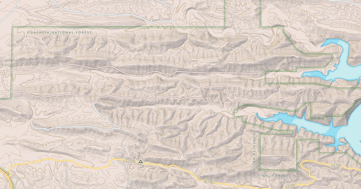 Map preview of USFS National Forest System Roads {03AC9A58-1300-4EA8-AB55-CB1C5AF569A1}