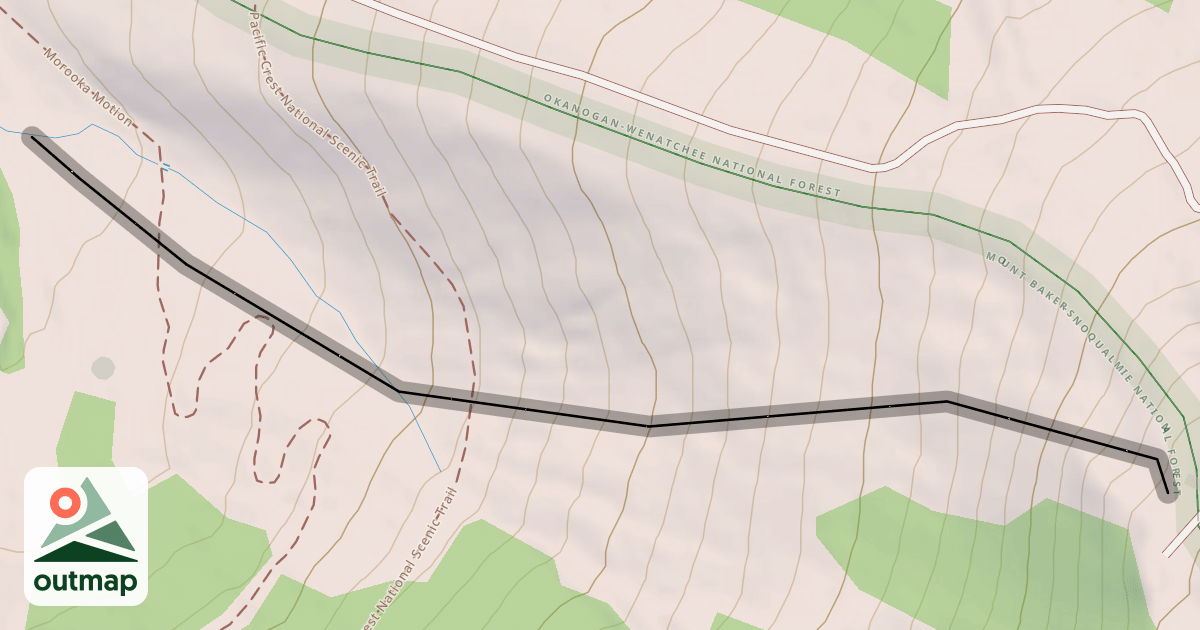 Map of I-5