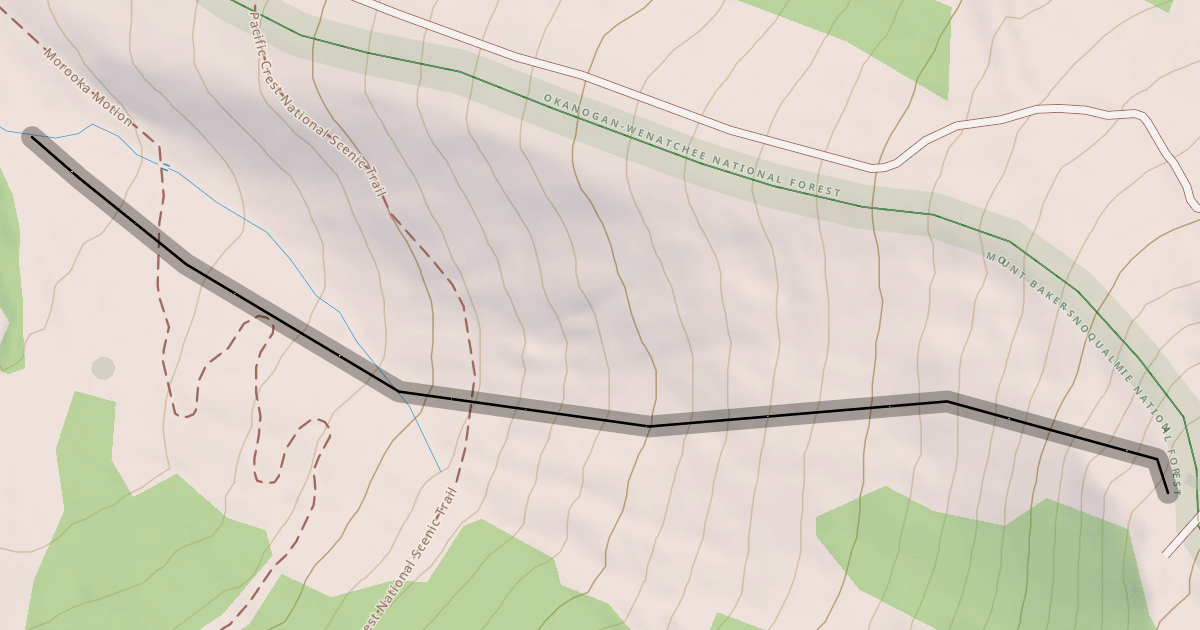 Map preview of I-5