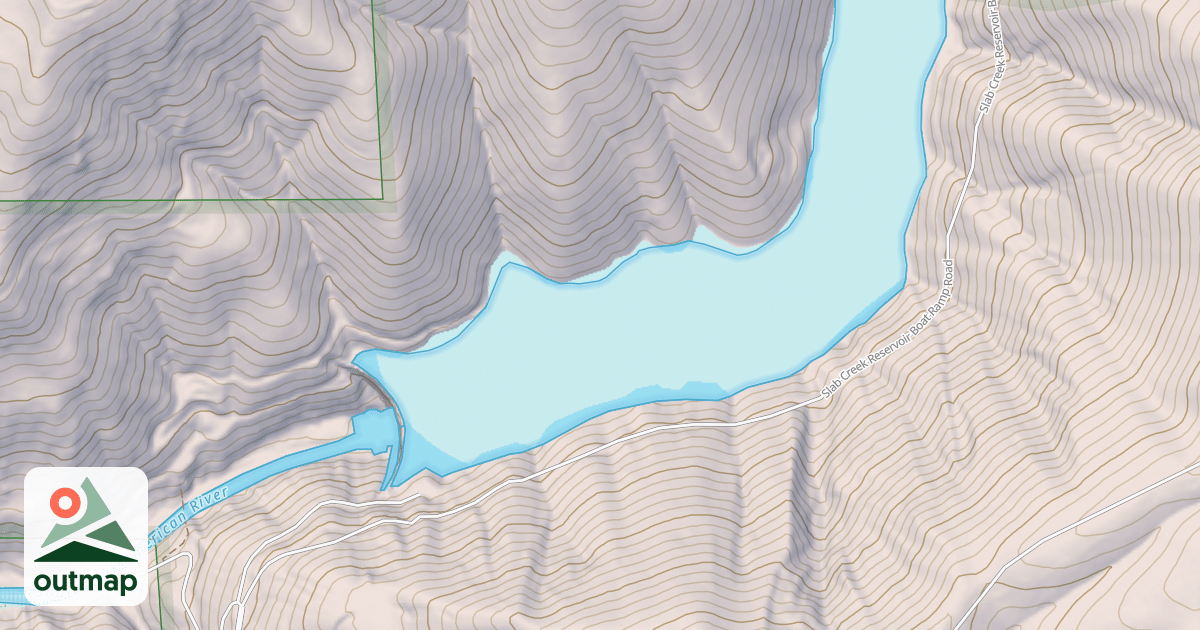 Map of CHUTE CAMP