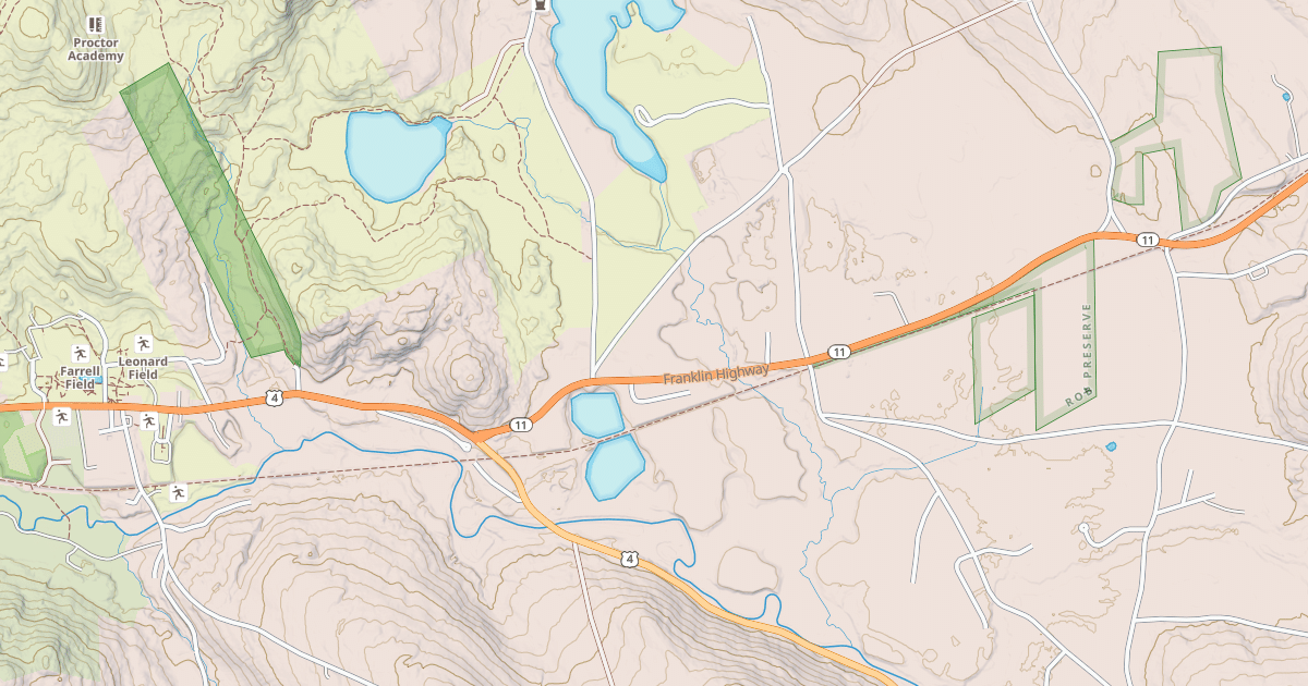 Map preview of Northern Rail Trail