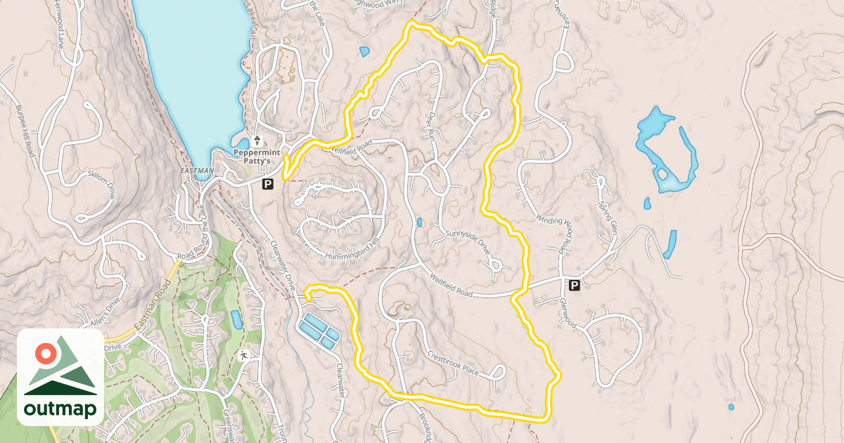 Map of Deer Path