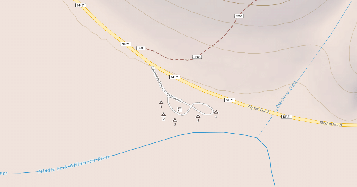 Map preview of CAMPERS FLAT C G