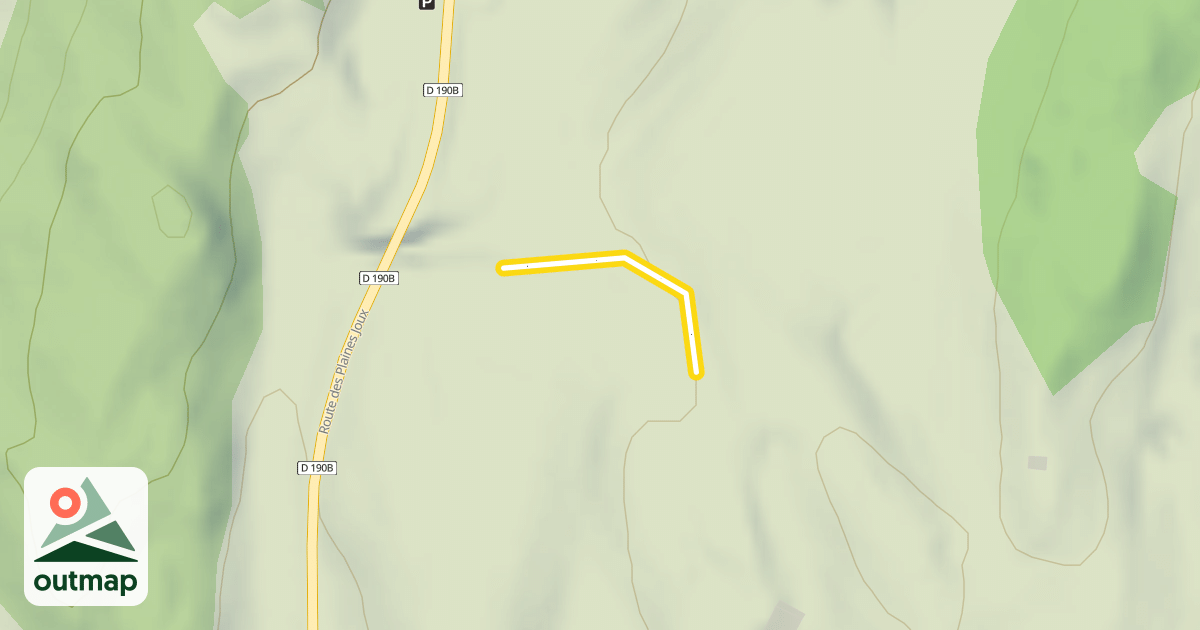 Map of La Verte