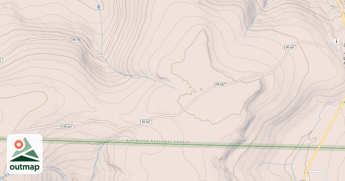 Map of JAROSA MESA