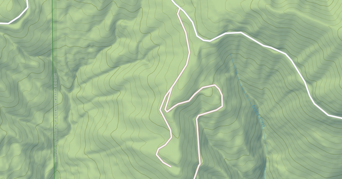 Map preview of EUCHRE JUNCTION